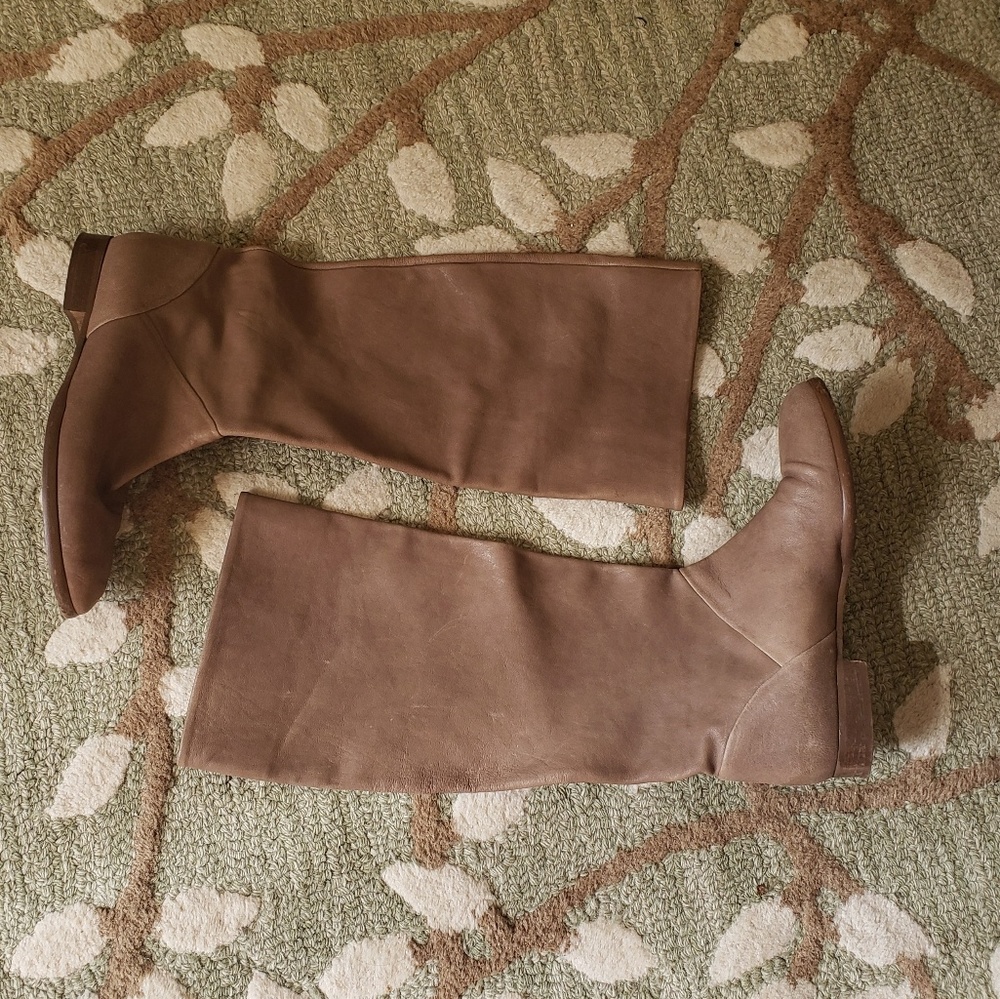 Brown Knee High Boots